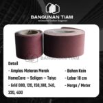 Jual AMPLAS KASAR HALUS TEMBOK, KAYU, BESI ROLL METERAN GRIT LENGKAP ...
