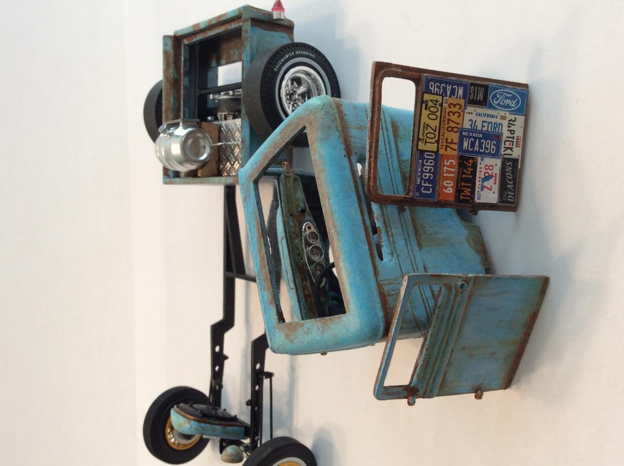 Cara Membuat Efek Karat (Rust Effect) Pada Diecast (Gaya Rat Rod)