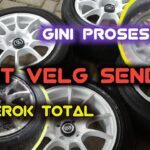 REPAINT (CAT ULANG) VELG MOBIL DENGAN SAMURAI PAINT || PROJECT AYLA ...