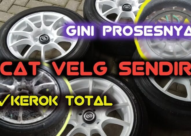 Tutorial Repaint Velg Hot Wheels Dengan Sharpie Atau Cat Detail