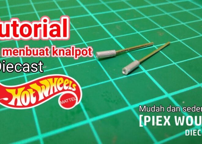 Teknik “Weathering” Sederhana Membuat Hot Wheels Terlihat Realistis Dan Usang